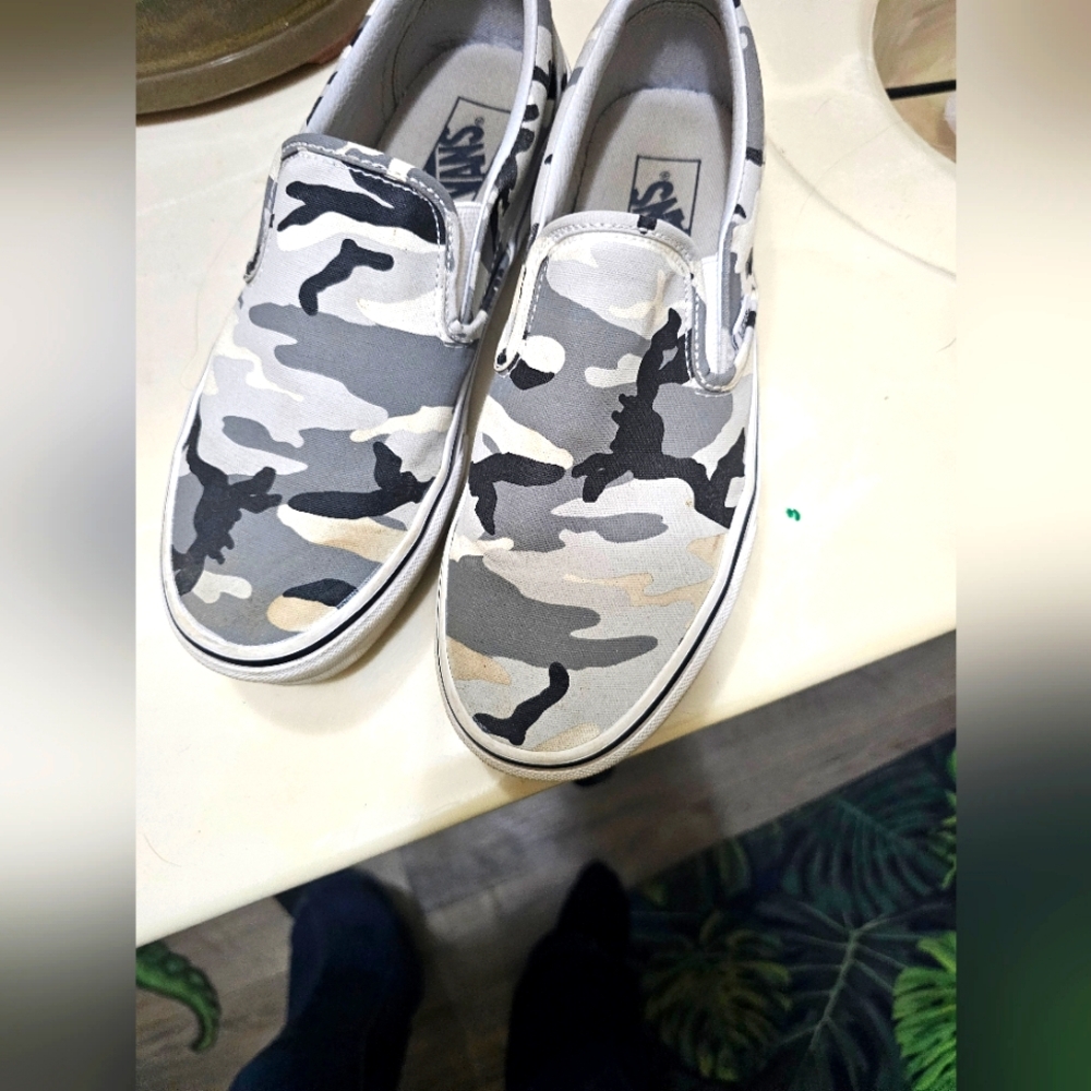 Unisex Camo Vans